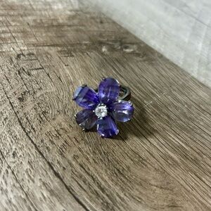 Avon | Vintage Flower Gem Ring
